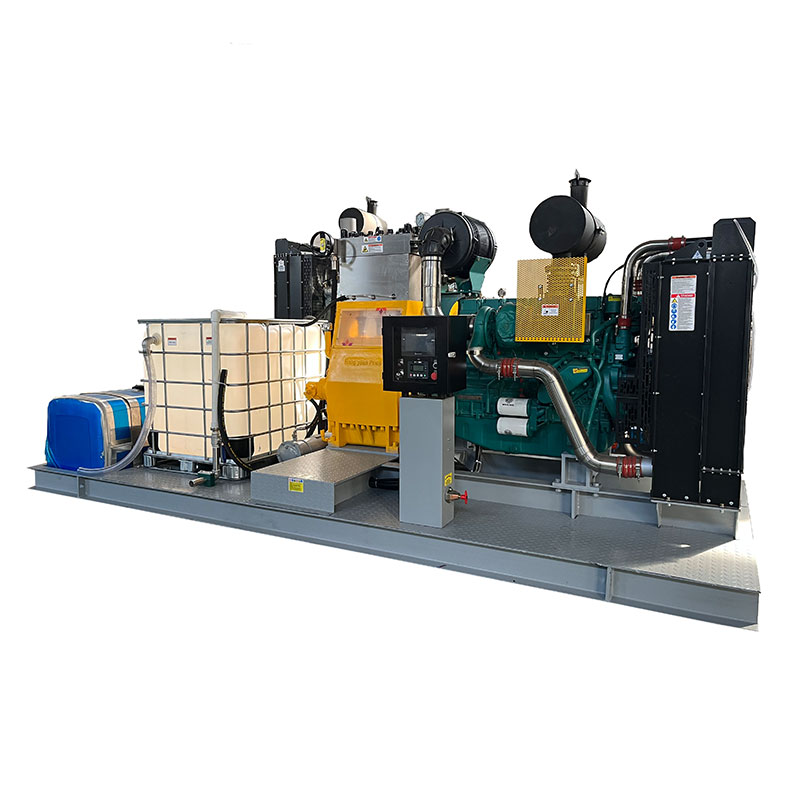 Máquina de jato de água de alta pressão para remoção de tinta e superfície